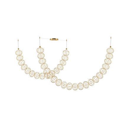 Maytoni függeszték Modern Golden Cage Függeszték -MOD216PL-L55G3K LED IP20 arany mag 184cm kábel 10m