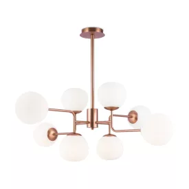   Maytoni függeszték Modern Erich Csillár -MOD221-PL-08-G IP20 réz mag 26.5cm