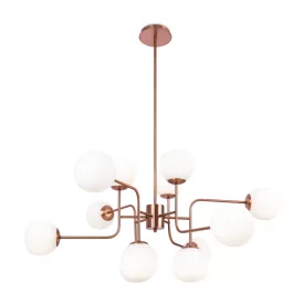   Maytoni függeszték Modern Erich Csillár -MOD221-PL-12-G IP20 réz mag 42.7cm