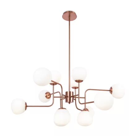 Maytoni függeszték Modern Erich Csillár -MOD221-PL-12-G IP20 réz mag 42.7cm
