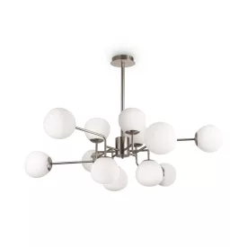   Maytoni függeszték Modern Erich Csillár -MOD221-PL-12-N IP20 nikkel mag 42.7cm
