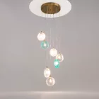 Maytoni függeszték Modern Frozen Függeszték -MOD254PL-07BS IP20 réz mag 321cm kábel 30m