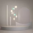 Maytoni függeszték Modern Frozen Függeszték -MOD254PL-07BS IP20 réz mag 321cm kábel 30m