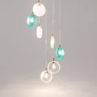 Maytoni függeszték Modern Frozen Függeszték -MOD254PL-07BS IP20 réz mag 321cm kábel 30m