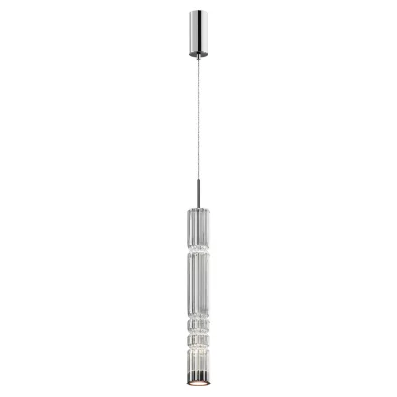 Maytoni függeszték Modern Ordo Függeszték -MOD272PL-L12CH3K LED IP20 króm Ø8cm mag 384cm