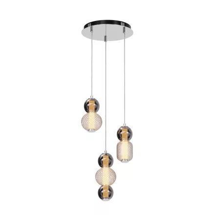 Maytoni függeszték Modern Drop Függeszték -MOD273PL-L33CH3K LED IP20 króm Ø38cm mag 328cm