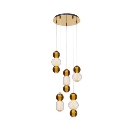 Maytoni függeszték Modern Drop Függeszték -MOD273PL-L80G3K LED IP20 arany Ø43cm mag 335.4cm