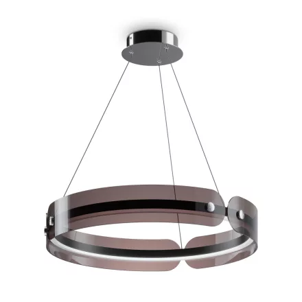 Maytoni függeszték Modern Interstellar Függeszték -MOD309PL-L30GR4K LED IP20 szürke Ø61.6cm mag 10cm