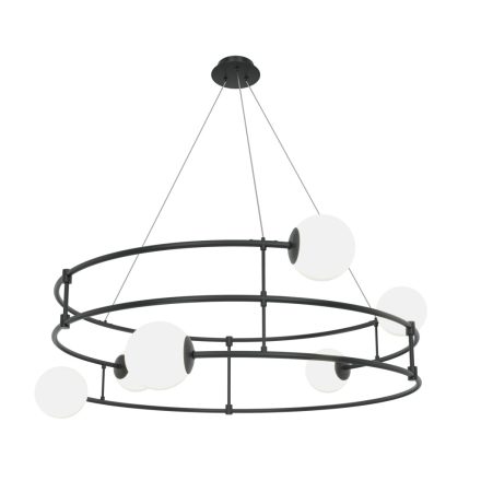 Maytoni függeszték Modern Balance Függeszték -MOD317PL-06B IP20 fekete Ø81.2cm mag 152cm