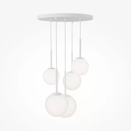 Maytoni függeszték Modern Basic form Függeszték -MOD321PL-05W IP20 fehér Ø45cm mag 222.5cm