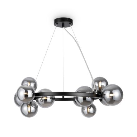 Maytoni függeszték Modern Dallas Függeszték -MOD545PL-11B IP20 fekete Ø67cm mag 137cm