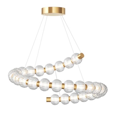 Maytoni függeszték Modern Amulet Függeszték -MOD555PL-L35G3K LED IP20 arany Ø80cm mag 341cm