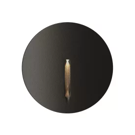   Maytoni kültéri lámpa Outdoor Lock Világítás lépcsőkhöz -O014SL-L3B3K LED IP54 fekete Ø7cm mag 6.5cm