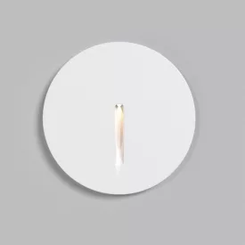   Maytoni kültéri lámpa Outdoor Lock Világítás lépcsőkhöz -O014SL-L3W3K LED IP54 fehér Ø7cm mag 6.5cm