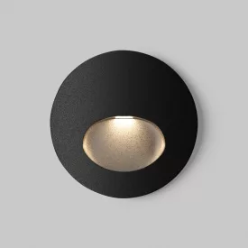   Maytoni kültéri lámpa Outdoor Bil Világítás lépcsőkhöz -O015SL-L3B3K LED IP54 fekete Ø7cm