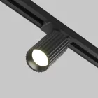 Maytoni design lámpa Calipso sírendszer lámpafej, UNITY család, TR218-1-GU10-BK fekete Ø86cm