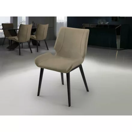 Schuller design lámpa ·KIARA· FOTEL, FEKETE/BÉZS 297257 mag 83cm