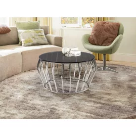   Schuller design lámpa CIROS - VILÁGOS ACÉL DOHÁNYZÓASZTAL 335515 füst mag 45cm