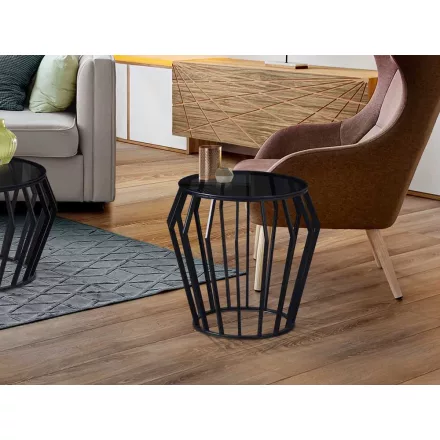 Schuller design lámpa CIROS - MATT FEKETE ÁLLVÁNYASZTAL 336727 mag 55cm