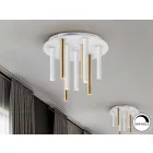  SCHULLER VARAS 374064 MENNYEZETI LÁMPA FEHÉR-ARANY