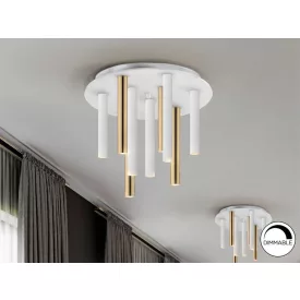  SCHULLER VARAS 374064 MENNYEZETI LÁMPA FEHÉR-ARANY