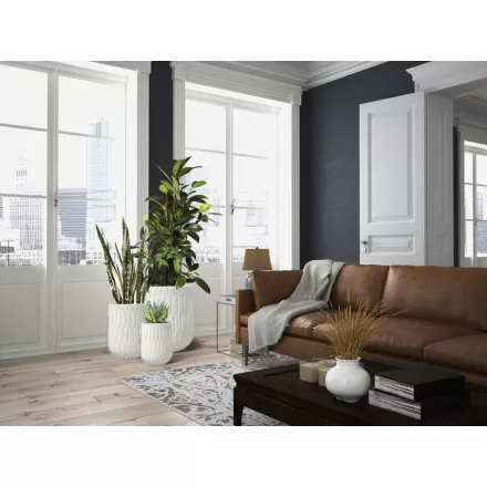 Schuller design lámpa JAZMIN - 3 SZETT NÖVÉNYCSÉSZÉRE - FEHÉR 459624 Ø51cm mag 60cm