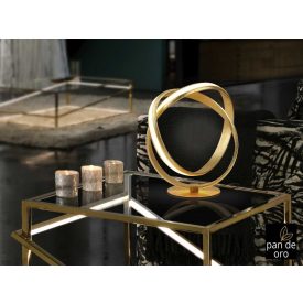 Schuller LAZAS 486637 ledes asztali lámpa arany