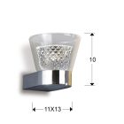 Schuller fali lámpa lucia 673938 Falikar króm IP20 mag 10cm