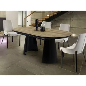  Schuller design lámpa Capri 768614 bútor matt fekete mag 79cm