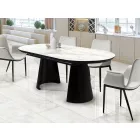 Schuller design lámpa Capri 768621 bútor matt fekete mag 79cm
