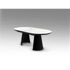 Schuller design lámpa Capri 768621 bútor matt fekete mag 79cm
