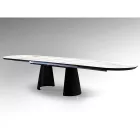 Schuller design lámpa Capri 768621 bútor matt fekete mag 79cm