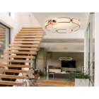 Schuller mennyezeti lámpa colette 786508D mennyezeti lámpa rózsarany IP20 Ø80cm mag 16cm