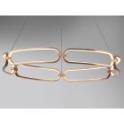 Schuller Colette 786966 csillárok nappaliba rózsaarany