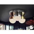 Schuller mennyezeti lámpa gömb 794025 mennyezeti lámpa IP20 króm Ø30cm mag 15cm