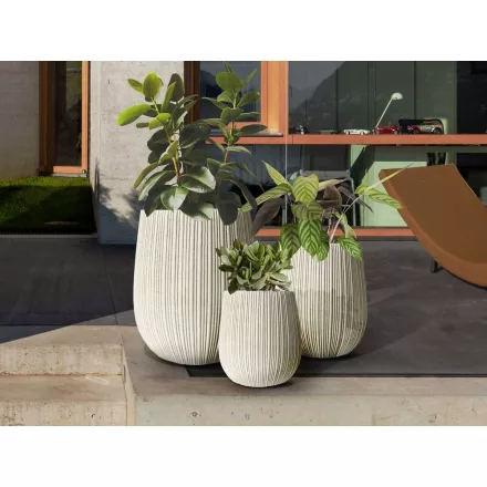 Schuller design lámpa TERRAS I - 3 NÖVÉNYCSÉSZ KÉSZLET - BÉZS 834926 Ø44cm mag 50cm