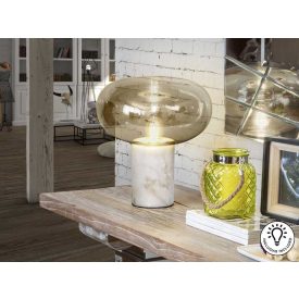   Schuller asztali lámpa fungiI 837156 asztali lámpa IP20 fehér Ø31cm mag 39cm