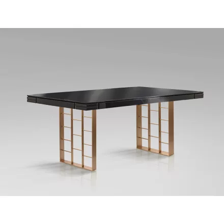 Schuller design lámpa ·VITA· ÉTKEZŐASZTAL, ANTRACIT-RÓZSASZÍN ARANY 857246 mag 77cm
