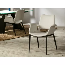   Schuller design lámpa ·SOWA· FEHÉR FOTEL 863952 matt fekete mag 86cm