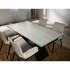 Schuller design lámpa alai 983174 étkezőasztal matt fekete fém mag 76cm