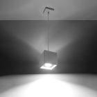 Sollux design lámpa Függőlámpa QUAD 1 fehér SL.0062 IP20 mag 110cm