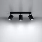 Sollux mennyezeti lámpa MERIDA 3 fekete SL.0101 IP20 mag 16cm