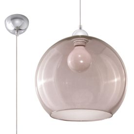   Sollux design lámpa BALL függőlámpa grafit SL.0250 IP20 mag 120cm