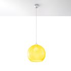 Sollux design lámpa Függőlámpa BALL sárga SL.0252 IP20 mag 120cm
