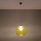 Sollux design lámpa Függőlámpa BALL sárga SL.0252 IP20 mag 120cm