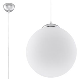   Sollux design lámpa UGO 30 függőlámpa SL.0264 IP20 fehér mag 120cm