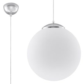   Sollux design lámpa UGO 40 függőlámpa SL.0265 IP20 fehér mag 130cm