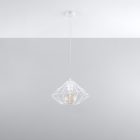 Sollux design lámpa UMBERTO függőlámpa fehér SL.0293 IP20 mag 120cm