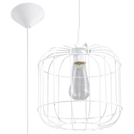   Sollux design lámpa CELTA függőlámpa fehér SL.0295 IP20 mag 95cm