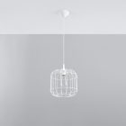 Sollux design lámpa CELTA függőlámpa fehér SL.0295 IP20 mag 95cm